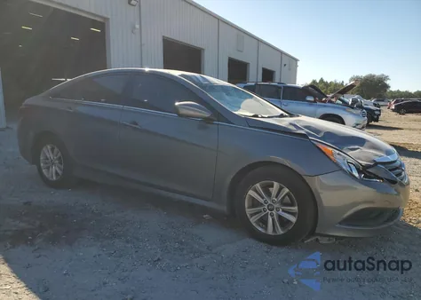 2014 Hyundai Sonata Gls from USA, damaged, VIN 5NPEB4AC1EH829900